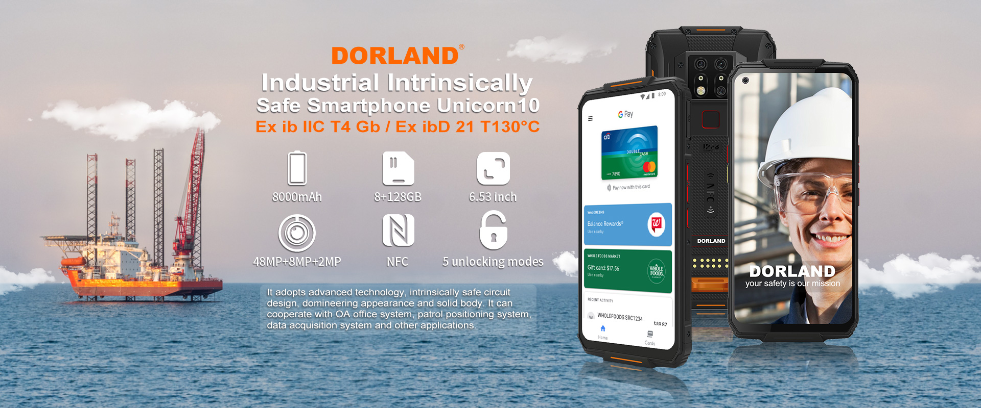 intrinsically safe smartphone